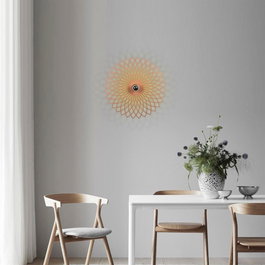 Opviq Fellini - MR - 988 Aplique de Pared de Cobre